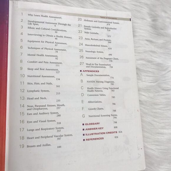 DELETING SOON Mosby Health Assessment for Nursing Practice - Picture 2 of 8